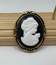 Spilla ovale stile vintage - ovale,