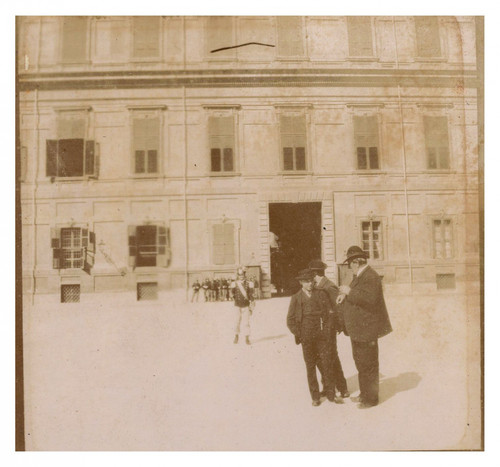 Italie turin cour du - italie,, palais