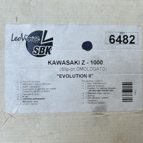 Marmitta scarico leovince sbk - scarico,