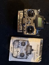 Trasmettitore telecomando Hitec Eclipse 7 con manuale