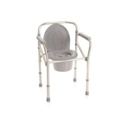 SEDIA COMODA 4 FUNZIONI IN 1 PIEGHEVOLE - ADATTO PER ANZIANI E PERSONE DISABILI