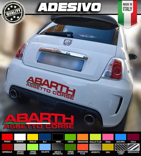 Adesivo abarth fiat 500 - adesivo,