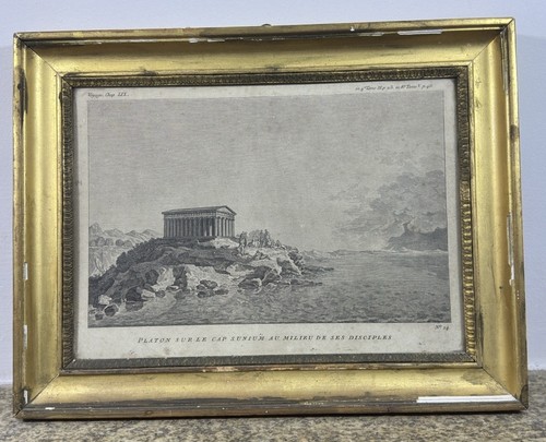 Gravure platon sur le - gravure,