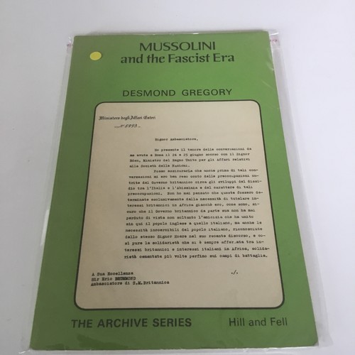 Mussolini and the fascist - mussolini, era