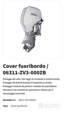 Copri motore fuori bordo nuovo