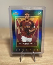 Francesco Totti Limited Edition Topps Trading Card 14/49 – AS Roma Legends