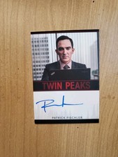 2025 Rittenhouse Twin Peaks Log Lady Patrick Fischler come DUNCAN autografo auto