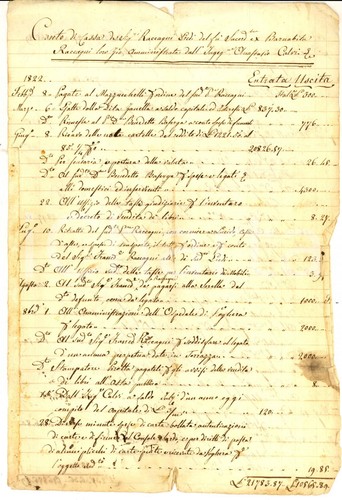 1822 milano conto - 1822,