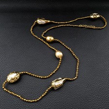 Collana lunga 37" 4mm colore