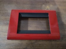 Placca rossa Bticino Living Classic art. 4713RS prima serie. Introvabile