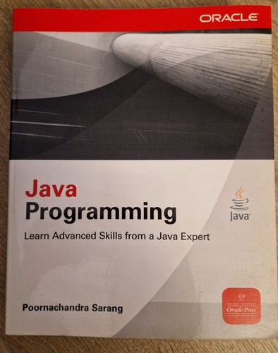 Java programming oracle press - java,