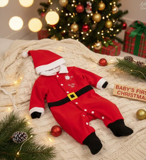 Vestito Babbo Natale Neonato