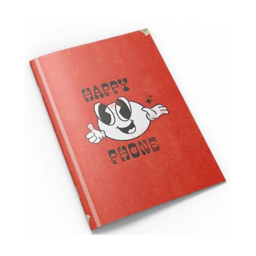 Black site happy phone zine - phone,