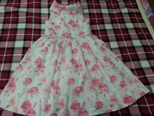 lotto 376 vestito vestitino bimba elegante cerimonia brums 8A 128cm