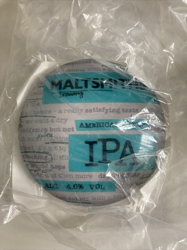 Round beer pump badge fish - 3d,