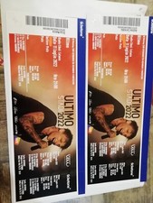 Biglietto concerto ultimo