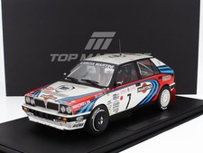 MODELLINO AUTO STATICO TOPMARQUES LANCIA DELTA AURIOL RALLY MONTECARLO 1990 1/12