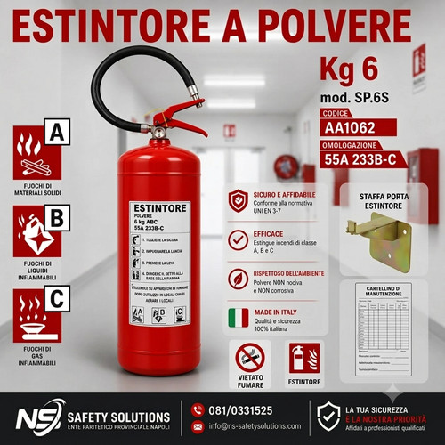 Estintore 2026 polvere 6 - estintore,