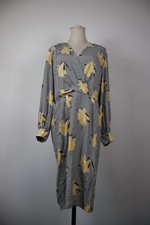 LUISA SPAGNOLI VESTITO A CAMICIA DONNA TG. 50 DRESS WOMAN ITALY CASUAL VINTAGE