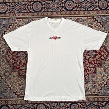 T-shirt bianca scollo a V