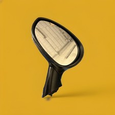 SPECCHIETTO RETROVISORE SINISTRO SX ELETTRICO FIAT 500 2007 ORIGINALE