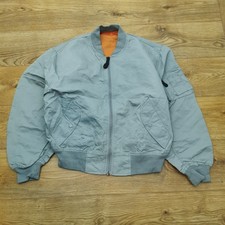 Bomber Giacca Uomo XL Argento