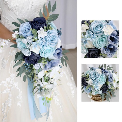 Bouquet sposa con rose - con,