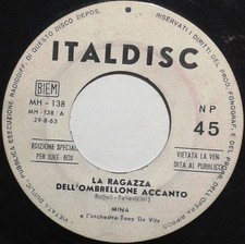 Mina ragazza - mina, la