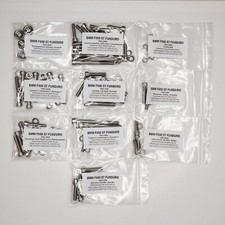 BMW F650 ST FUNDURO 1993-2000 Kit vis BTR inox moteur complet F650ST 650 