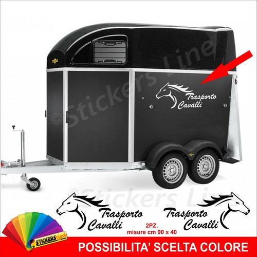 Adesivi trasporto cavalli - 2,