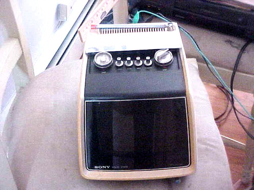 Retrò vintage sony - tv, 7