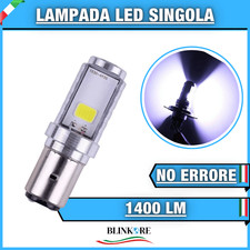 LAMPADA LED BA20D 6000K 1400