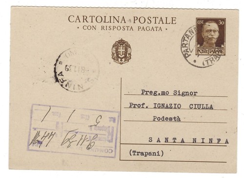 Regno italia 1933 cartolina - 1933,