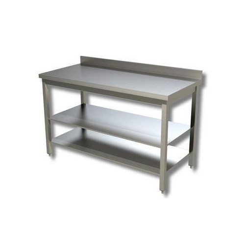 Tavolo 110x60x85 acciaio inox