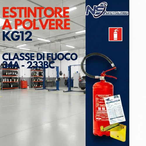 Estintore polvere 12 - a,
