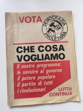 Che Cosa Vogliamo Vota Dp -
