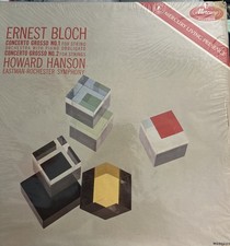 MERCURY Living Presence MG50223 - BLOCH Concerto Grosso HANSON - LP WHITE PROMO