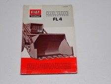 FIAT TRATTORE CARICATORTE FL 4 CATALOGO PARTI DI RICAMBIO 2° EDIZIONE