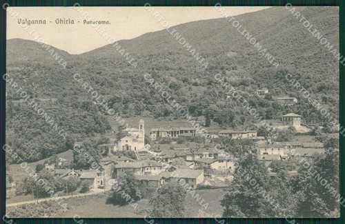 Varese ghirla abrasa cartolina - varese,