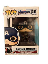 Funko Pop! Avengers Endgame Captain America Marvel Figura #450 In Vinile