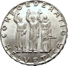 1941 SVIZZERA Moneta Argento 5