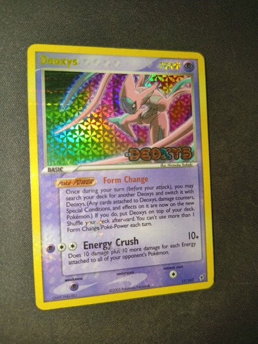 Pokémon tcg deoxys 107 - pokémon,