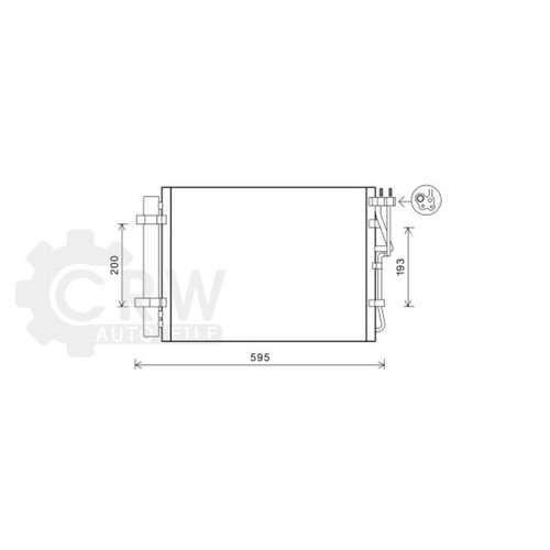 Condensatore climatizzatore - condensatore,