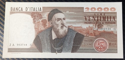 000 lire tiziano decr - lire,