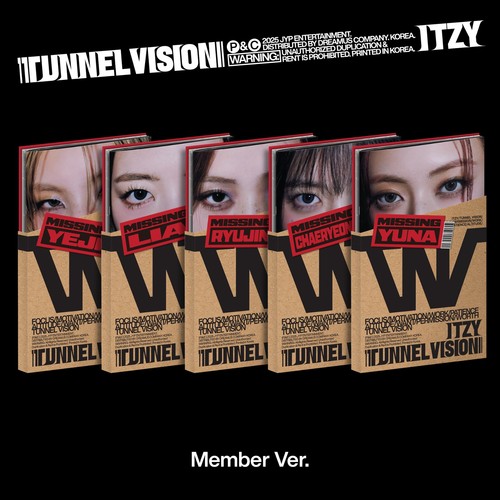 Itzy tunnel vision 11th - 11th, mini