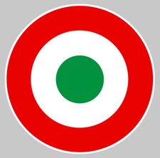 COCARDE ITALIE POUR FIAT 500