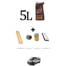 HOFFCAR Kit tagliando 4 FILTRI