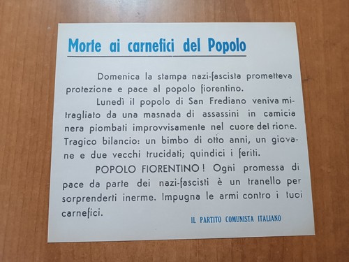 Riproduzione manifesto - manifesto, il