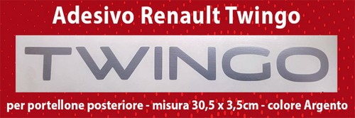 Adesivo renault twingo - adesivo,