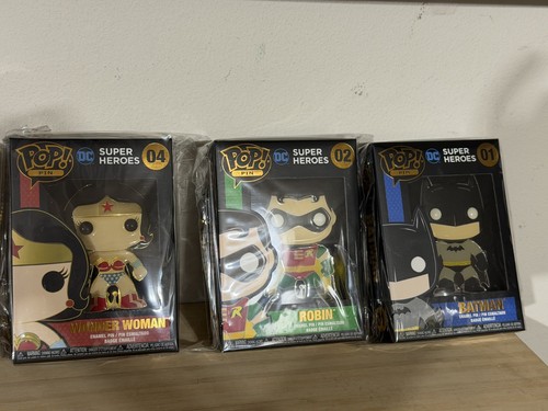 Funko pop pins - pop, heroes